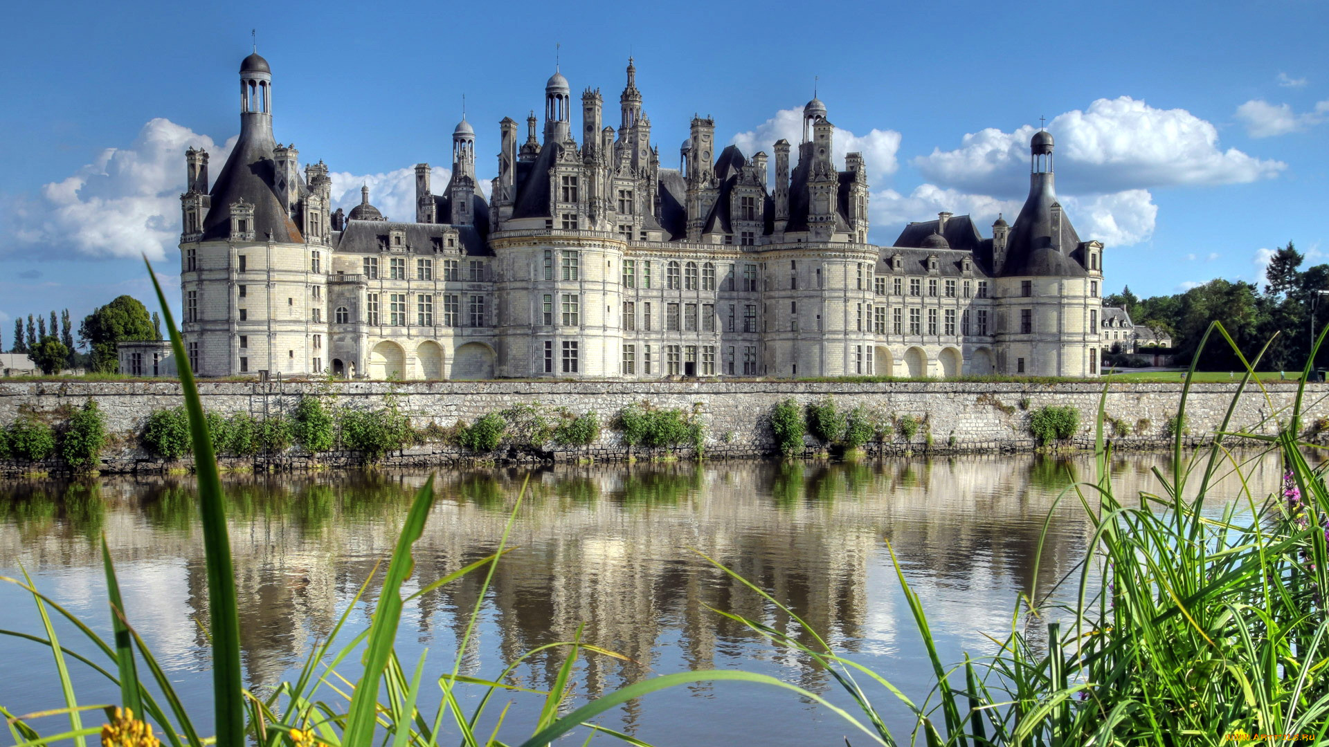 chateau de chambord, ,  , chateau, de, chambord